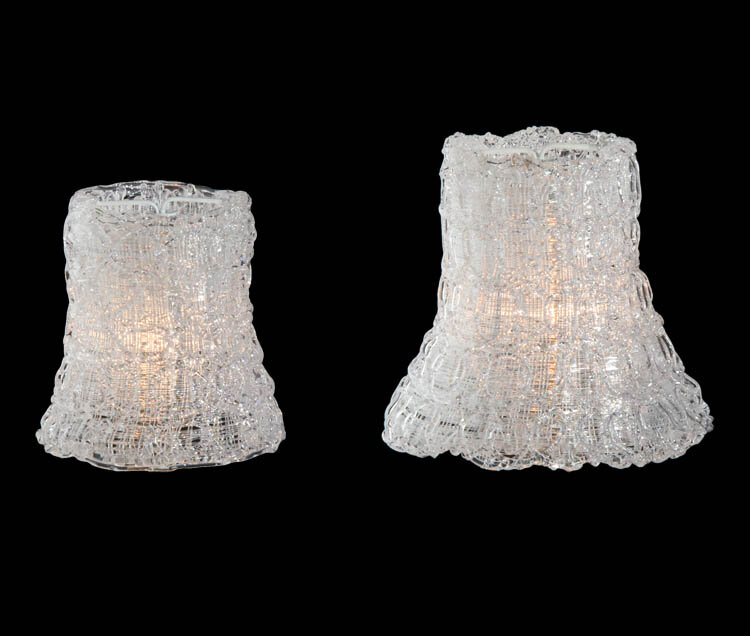 Bell Clip On Little... Details about   YISUN Lamp Shades Set of 2 Chandelier Small Lamp Shade 