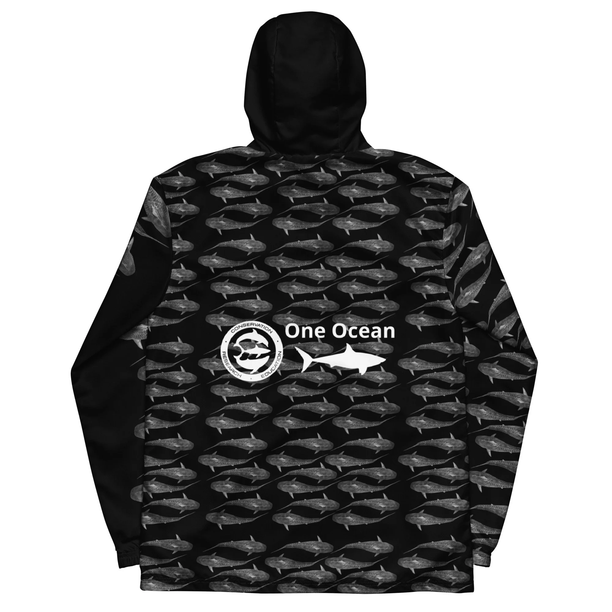 Tiger shark style One Ocean unisex windbreaker-One Ocean Designs, One ocean Clothing, One Ocean Hawaii, Shop One Ocean, One Ocean shark clothes-One Tiger shark style One Ocean unisex windbreaker-One Ocean Designs, One ocean Clothing, One Ocean Hawaii, Shop One Ocean, One Ocean shark clothes-One