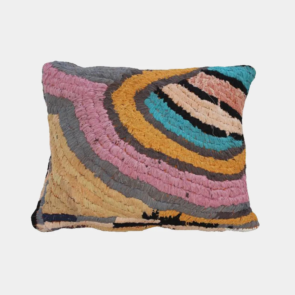 Vintage Moroccan Textile Oversized Pillow Kellybehun Studio