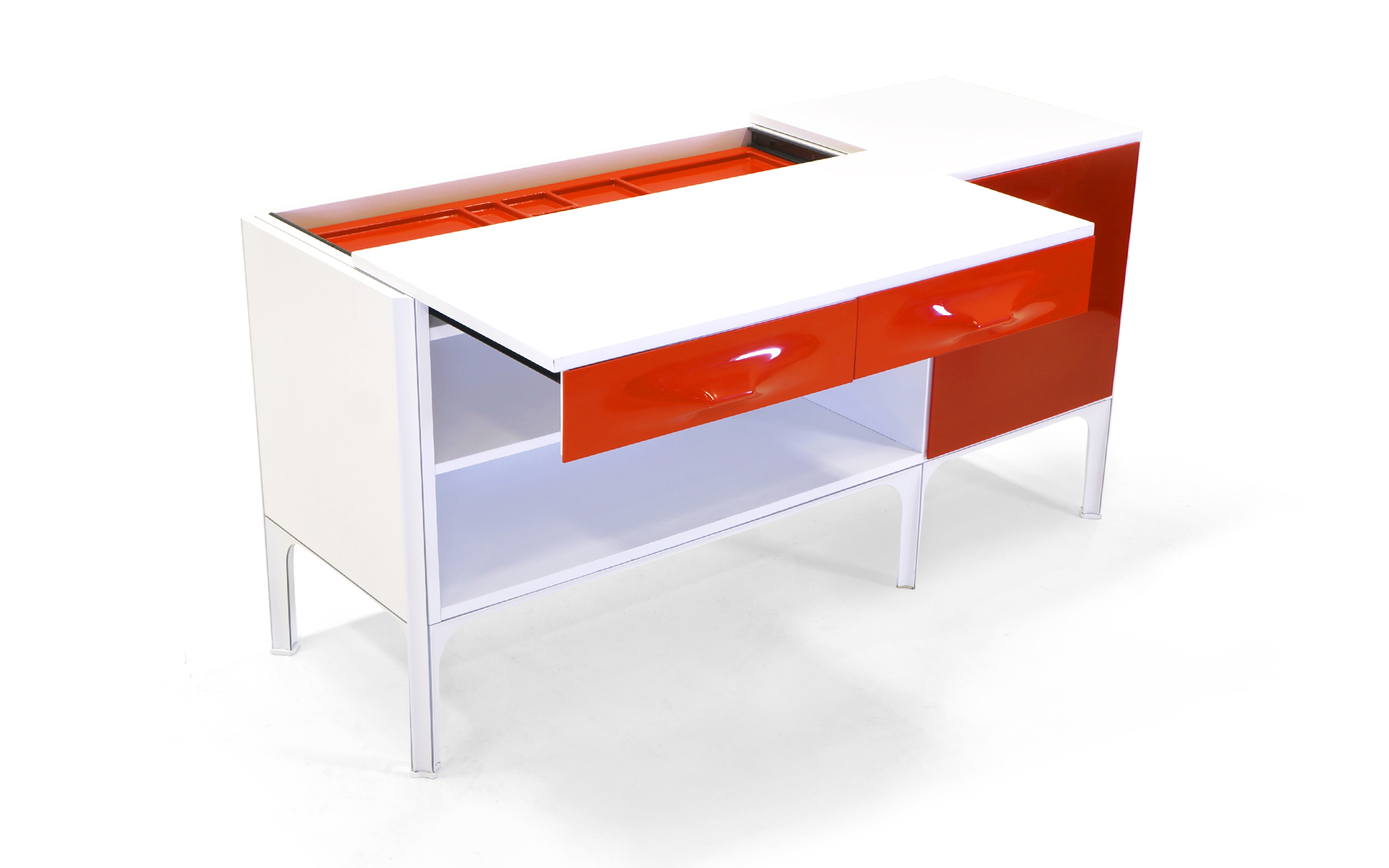 Raymond Loewy Desk With Drawers For Doubinsky Freres Df2000