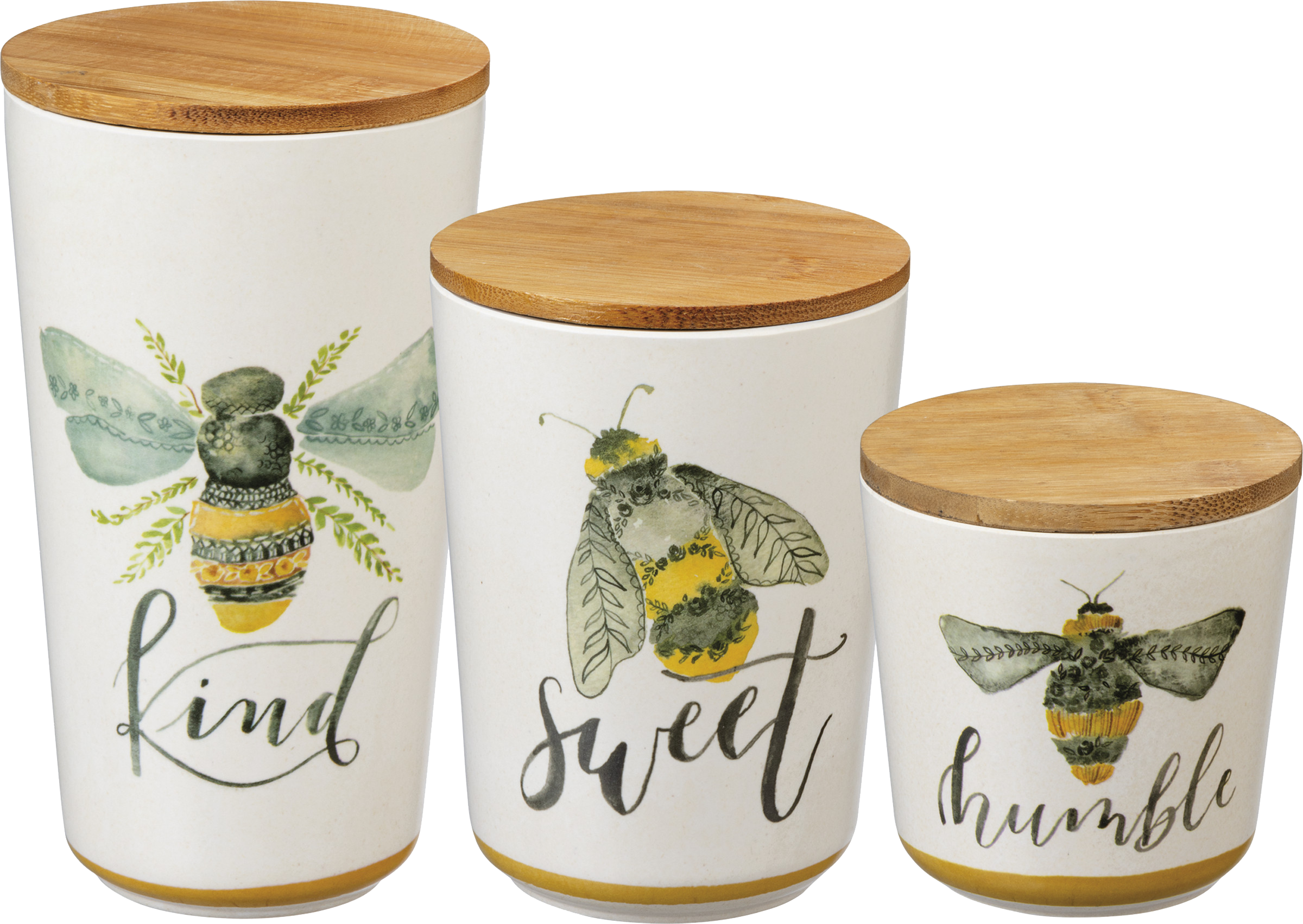 Honey Bee Canister Set