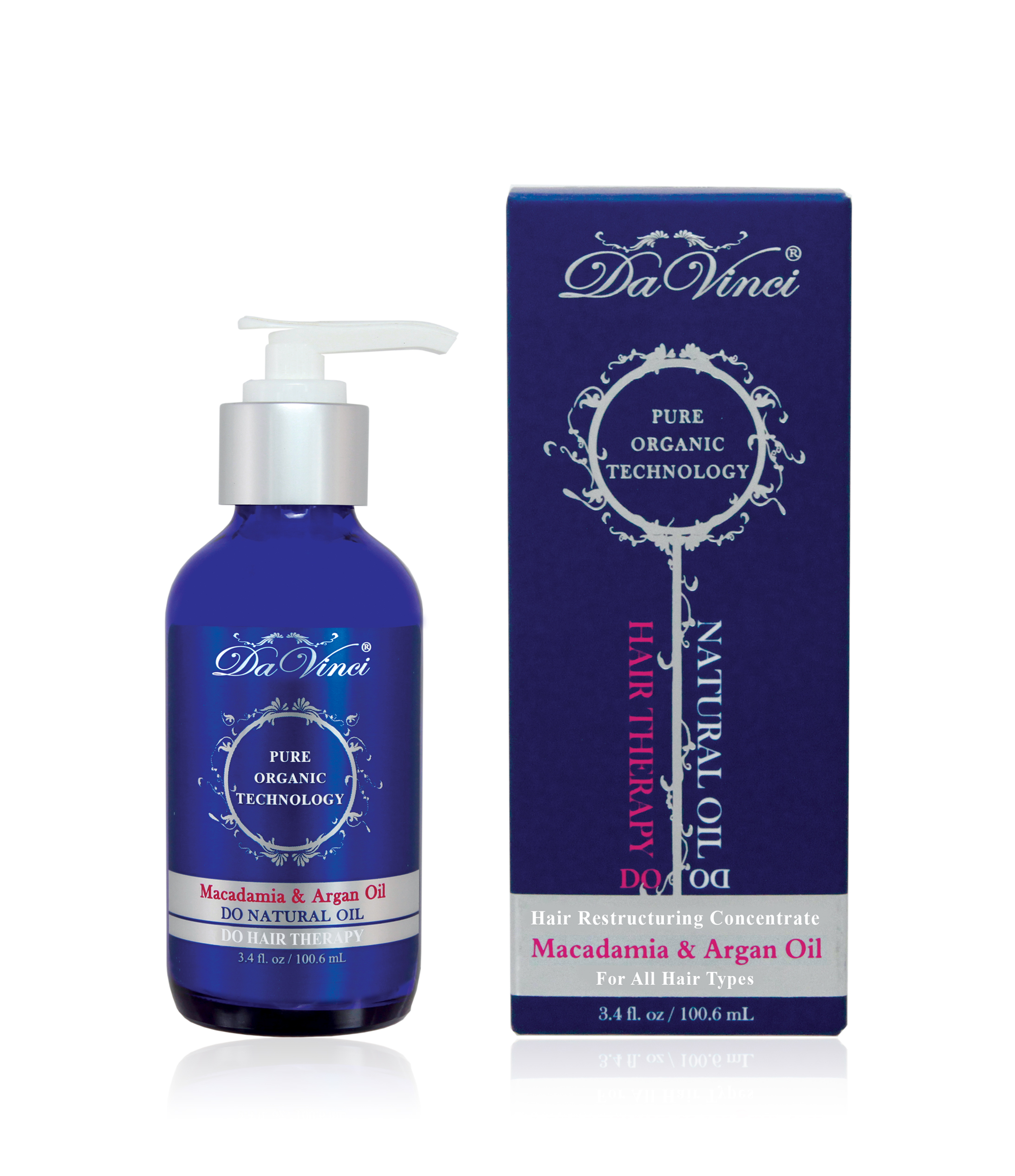 Do Natural Oil Hair Therapy Hair Oil 3 4oz Da Vinci Haircare