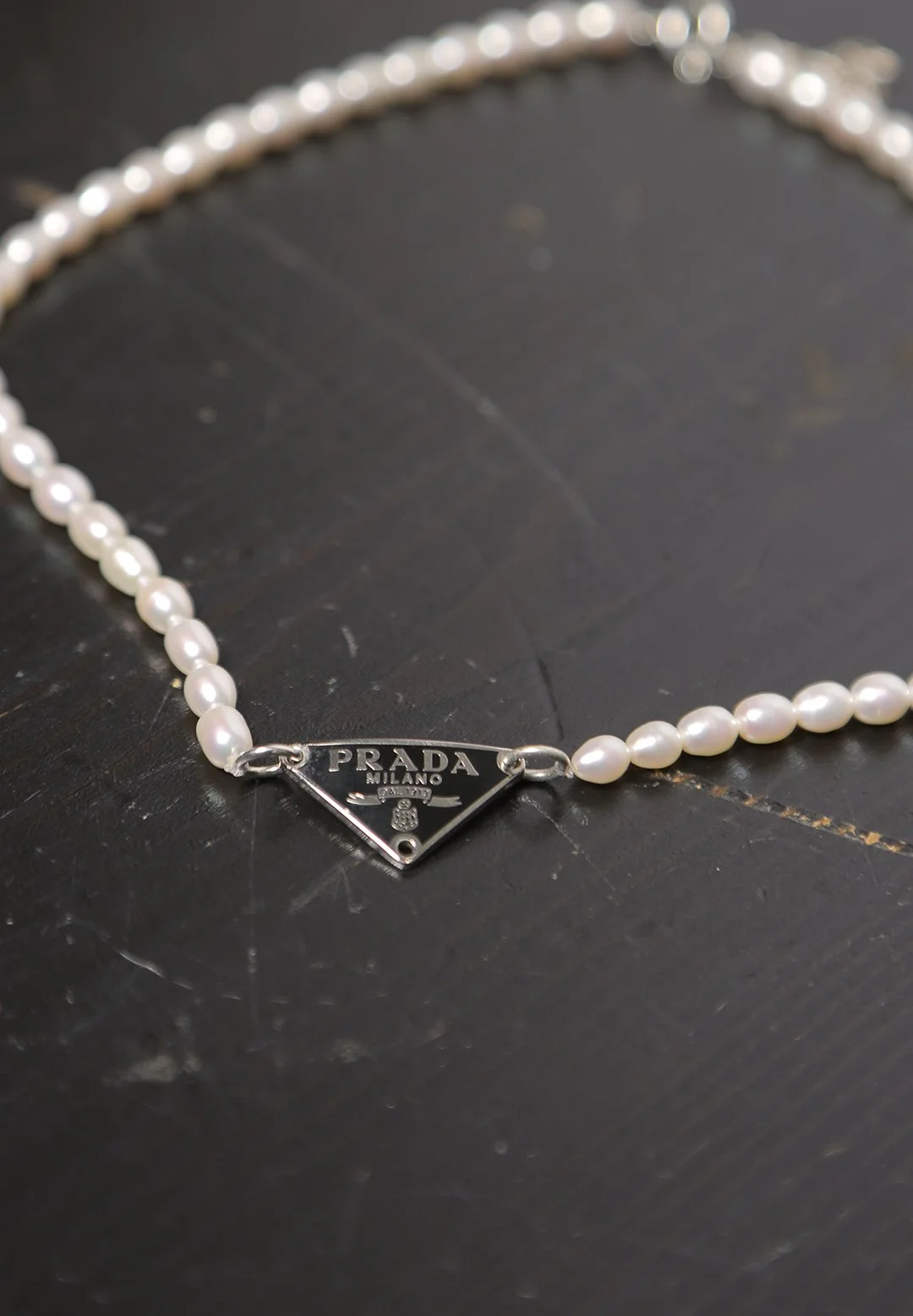 Vintage prada necklace online