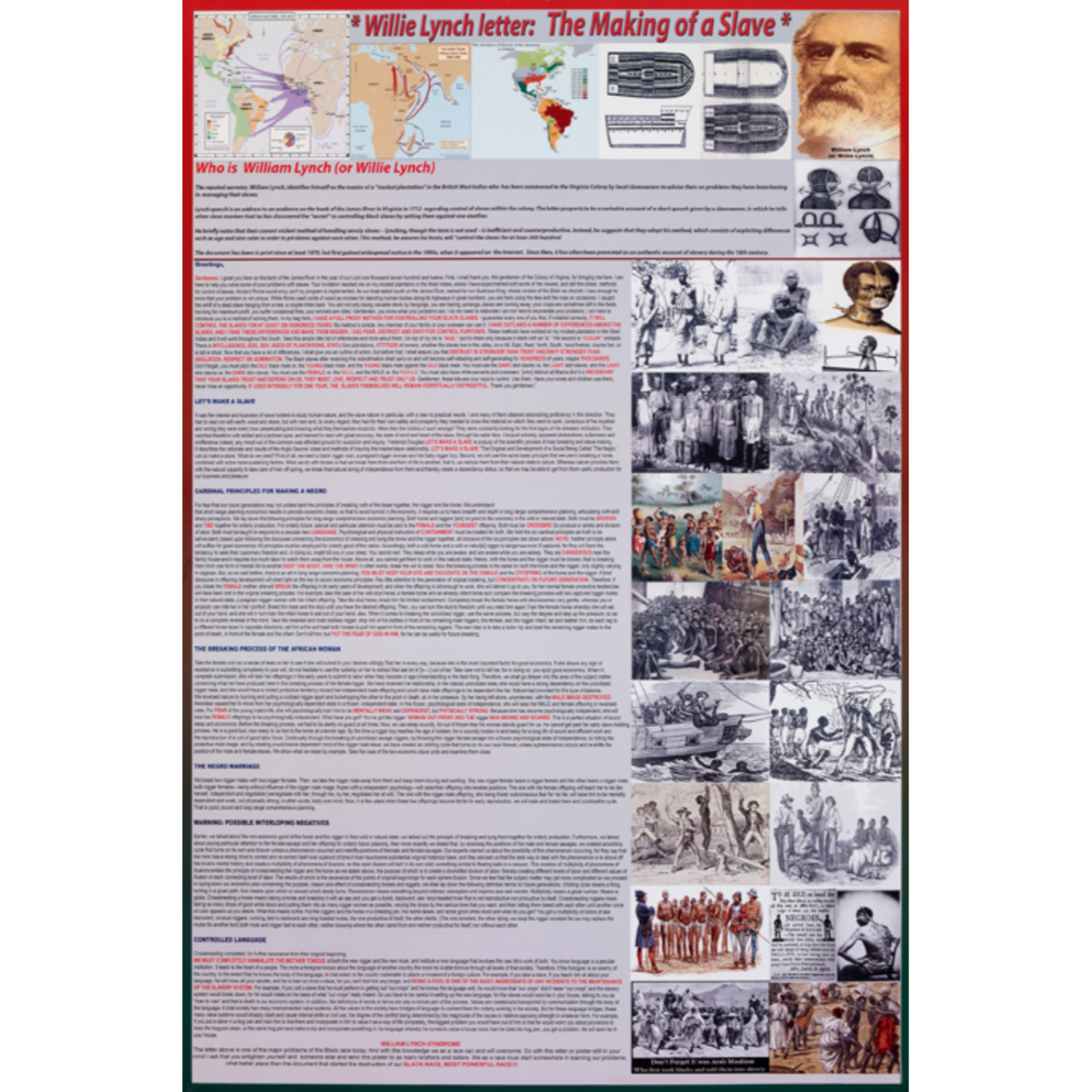 Until It S All Gone Willie Lynch Letter The Making Of A Slave