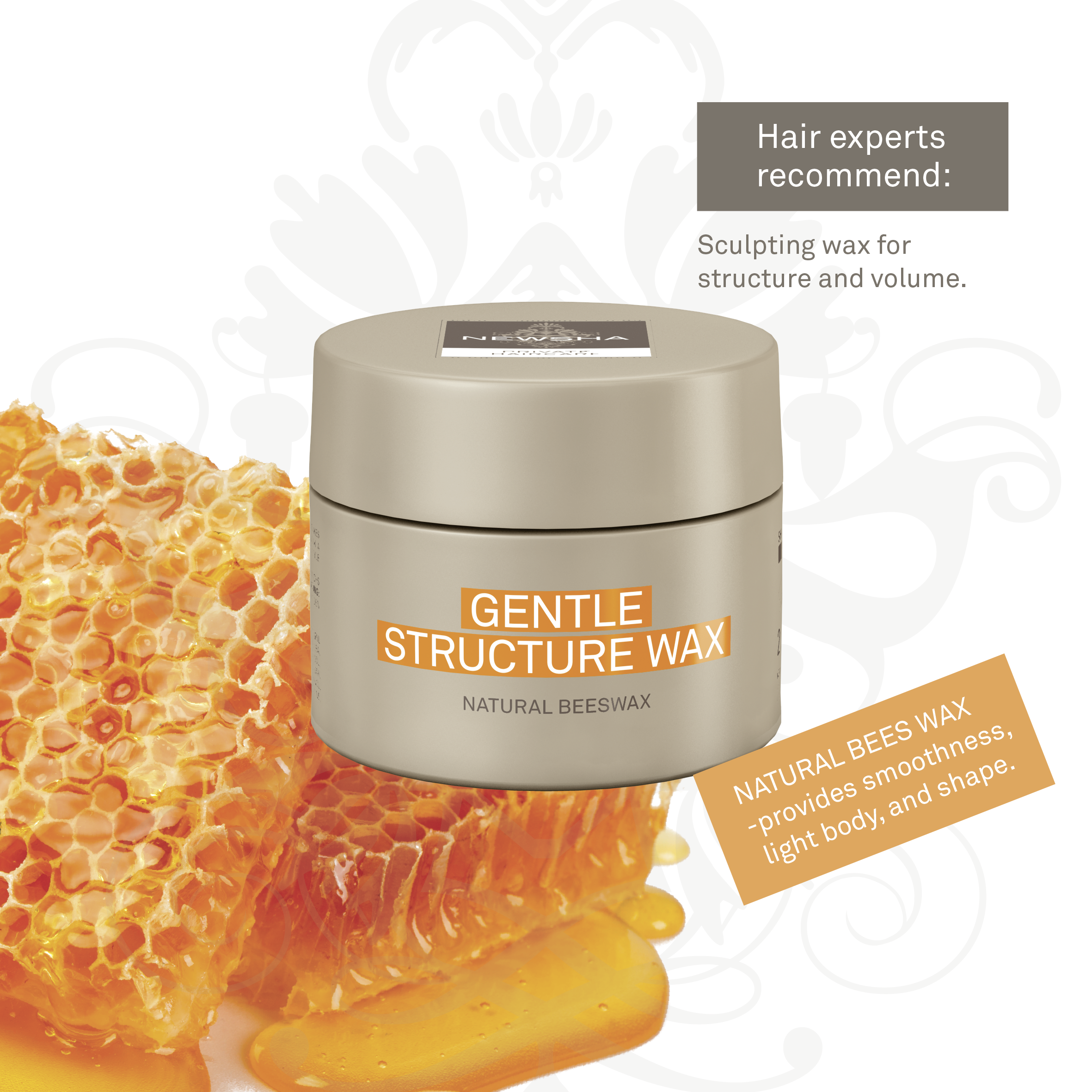 Newsha Gentle Structure Wax 75ml 2 5oz Newsha Private Haircare