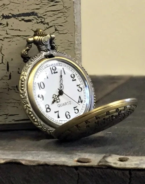 old pocket clock