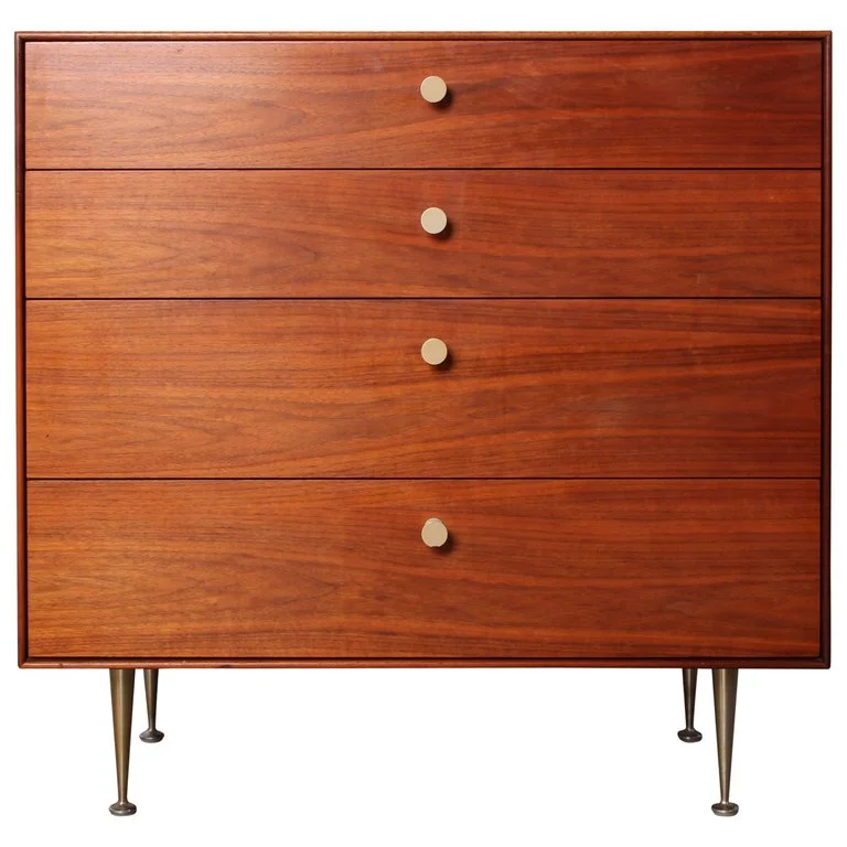 Teak Thin Edge Dresser By George Nelson Sputnik Modern