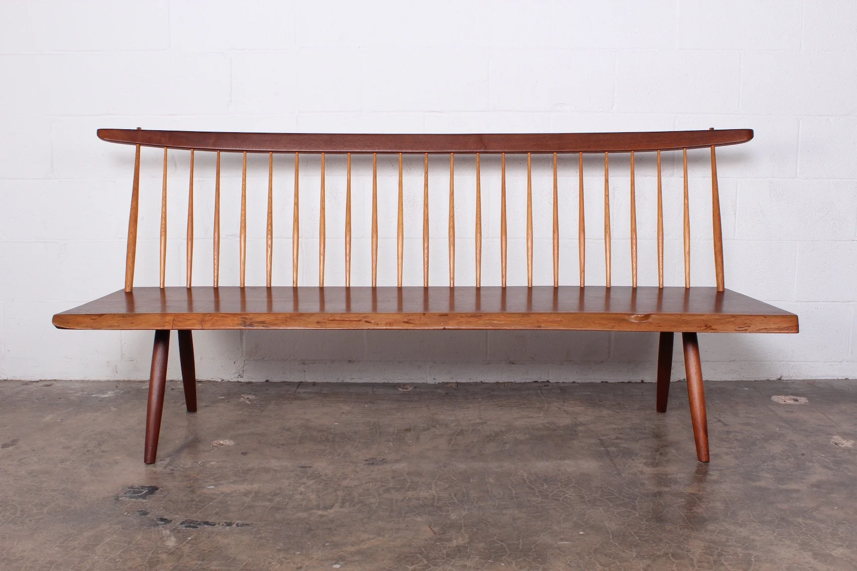 George Nakashima Bench 1976 Sputnik Modern
