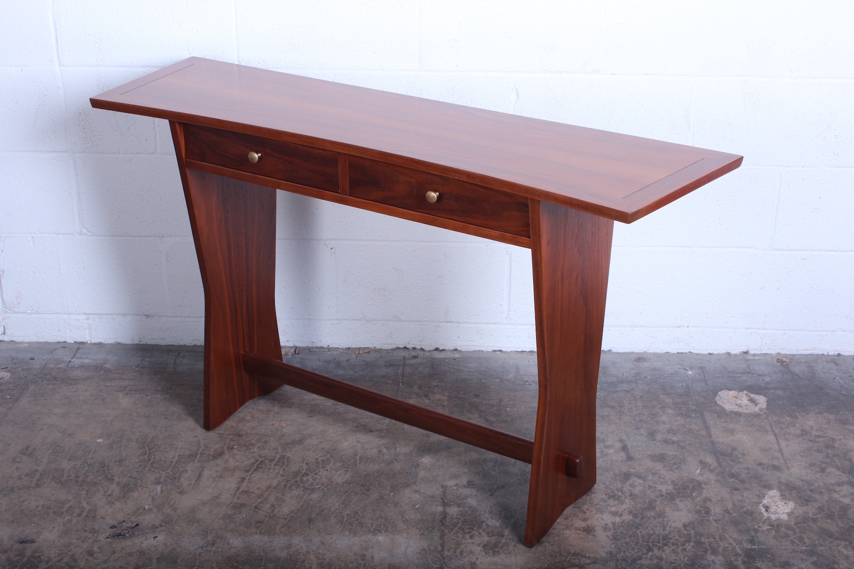 George Nakashima Console Table For Widdicomb Sputnik Modern