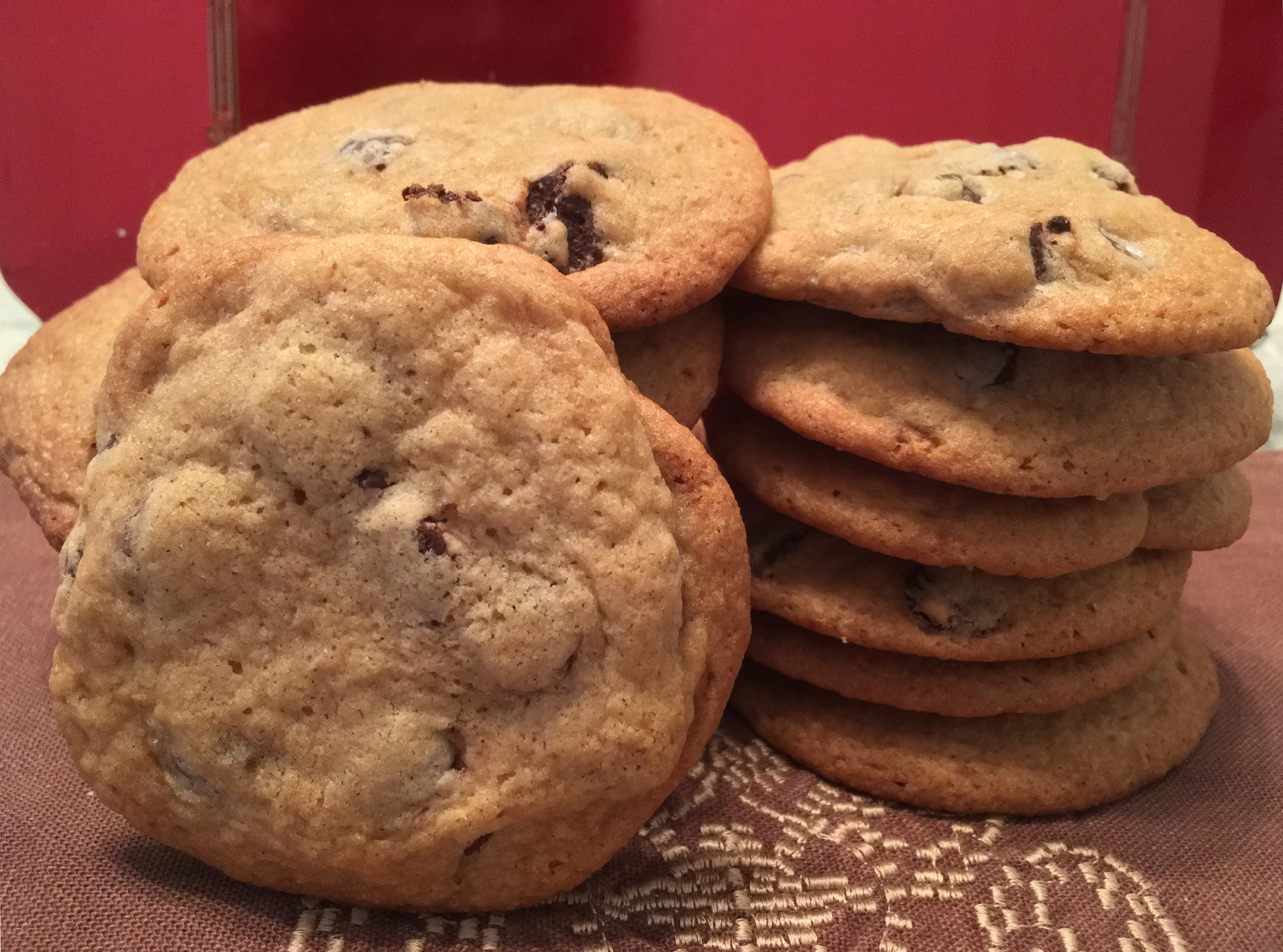 Dark Chocolate Chip Cookies Bello Chocolato