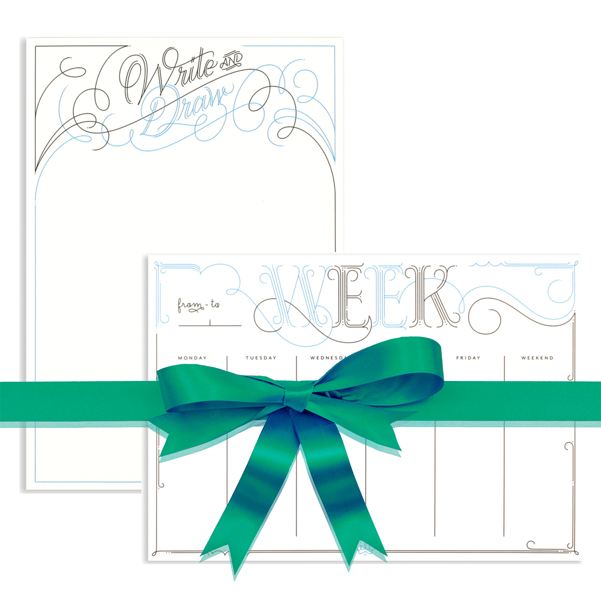 Stationary Gift Set - Notepad and