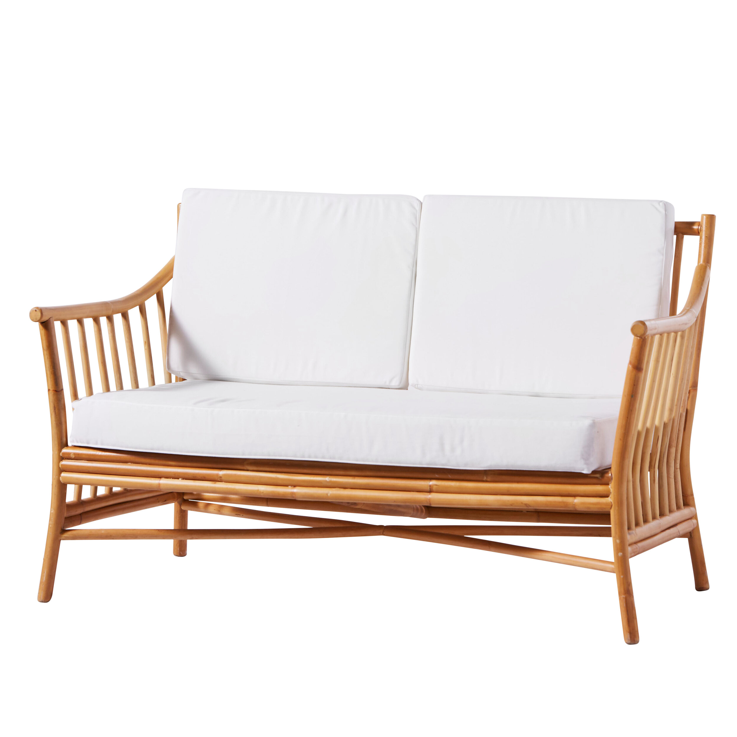 Simply Seated Hamptons Bamboo Sofa Event Hire Sydney