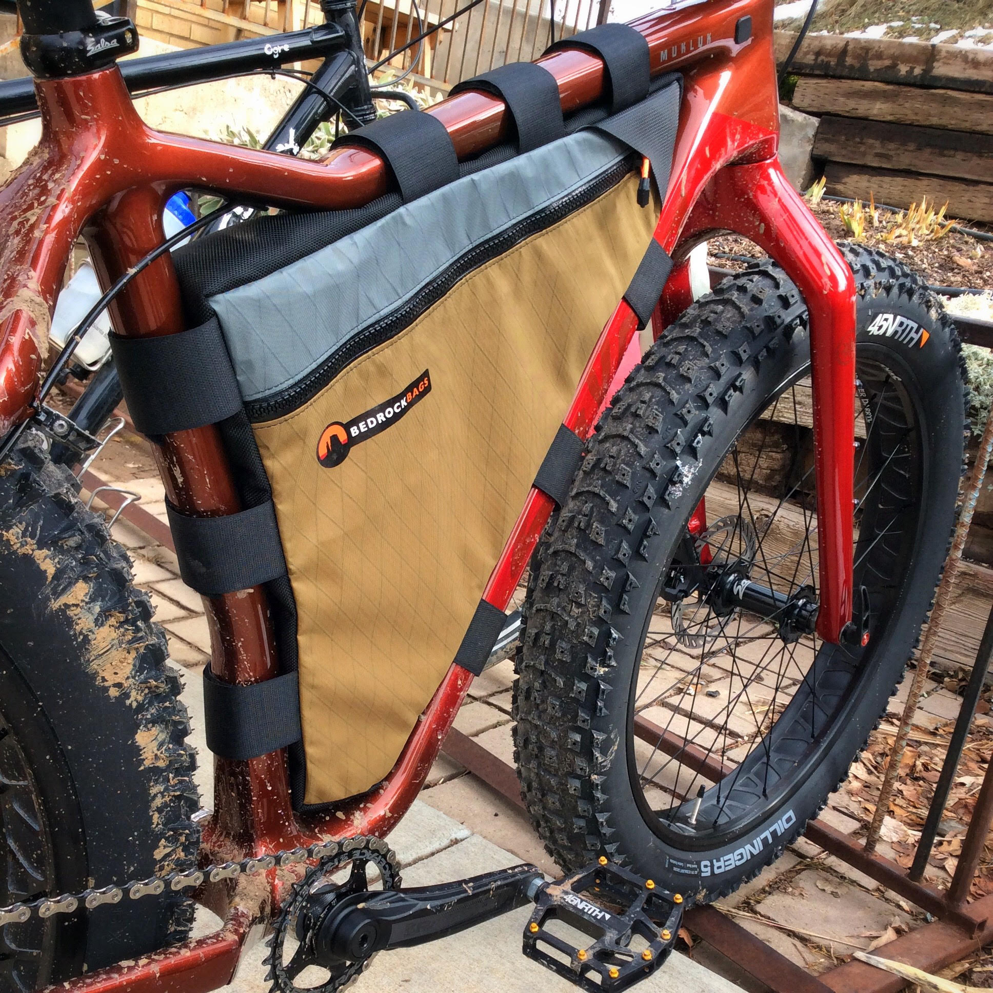 custom frame bags bikepacking