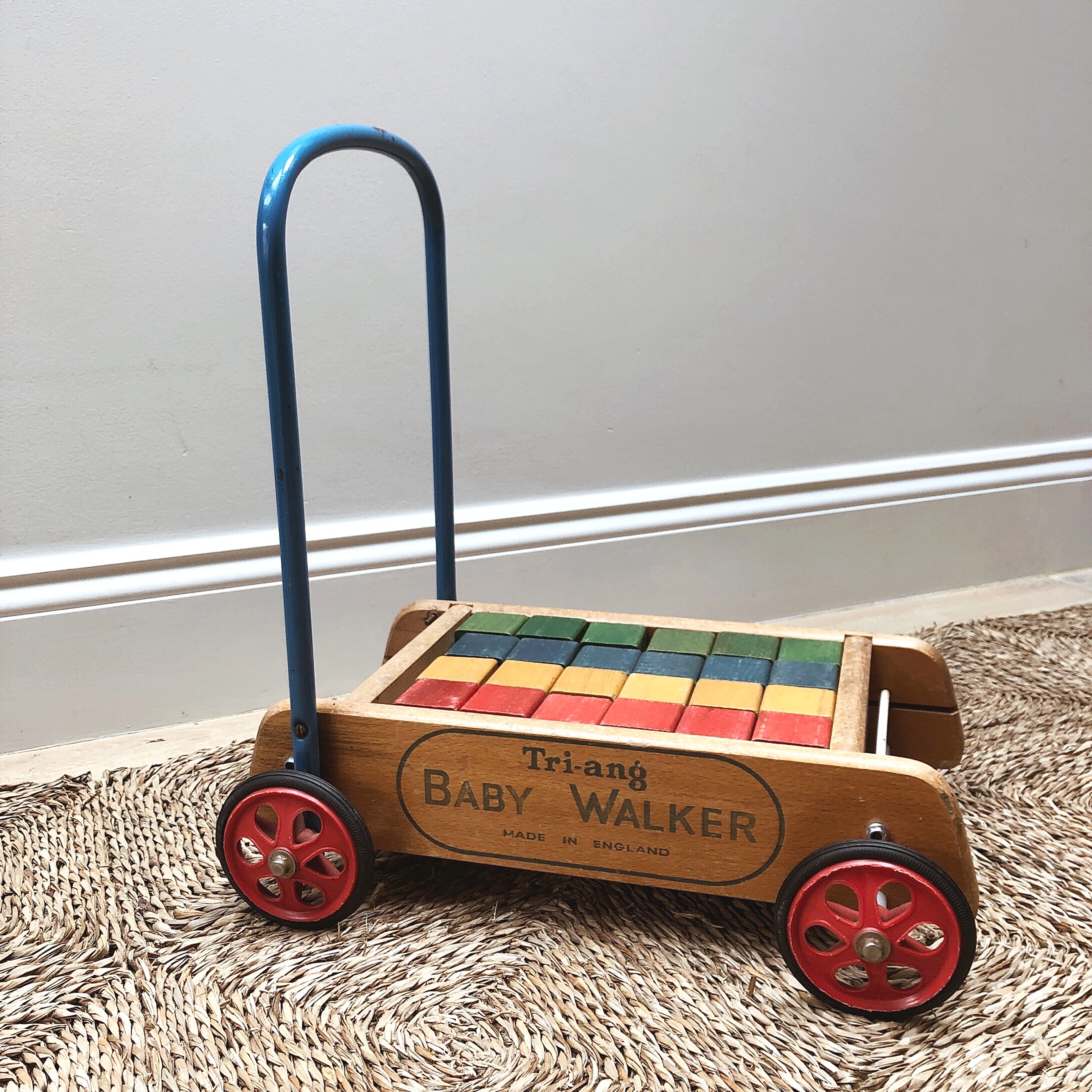 vintage baby walker