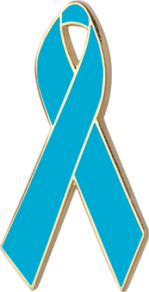 Teal Awareness Ribbons Lapel Pins Teal Awareness Ribbons Lapel Pins