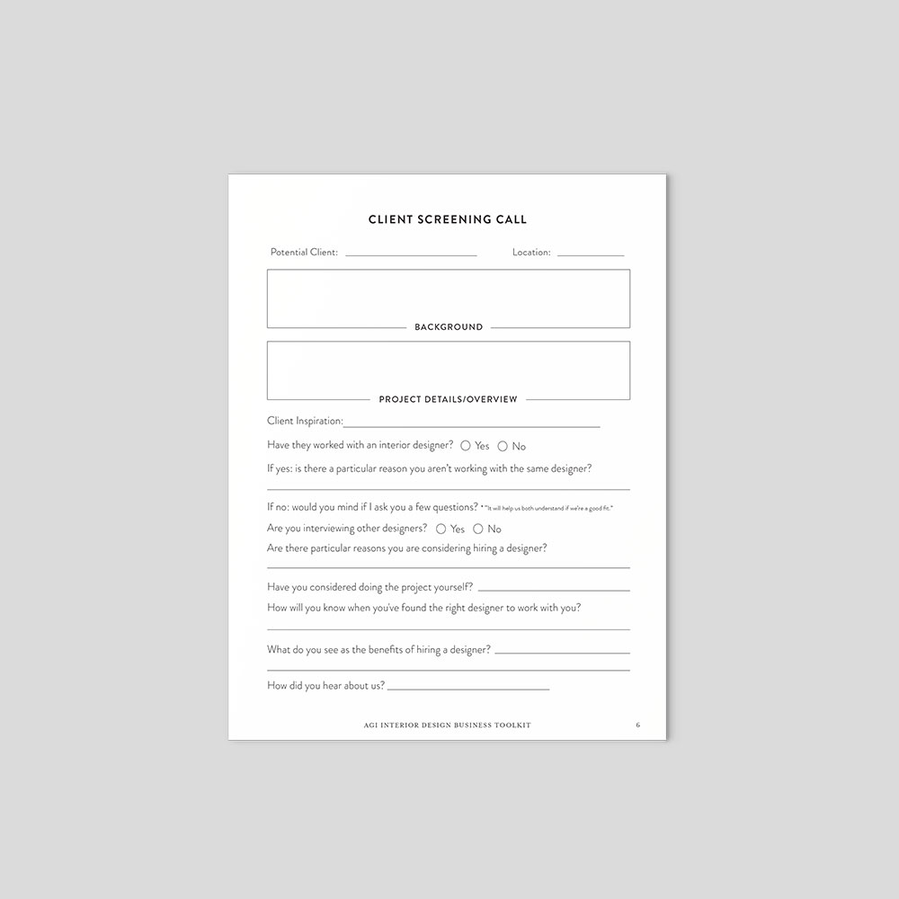 Interior Design Business Toolkit Alison Giese Interiors