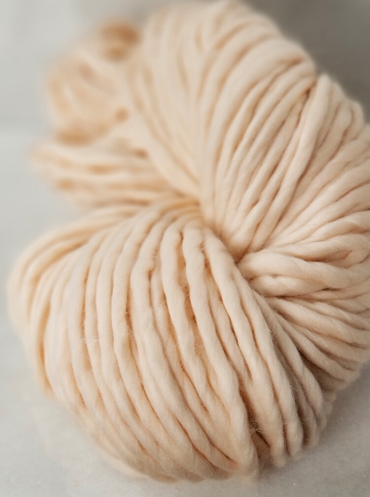 Super Chunky Bulky Cotton Yarn | Natural Vegan Yarn for Beginners
