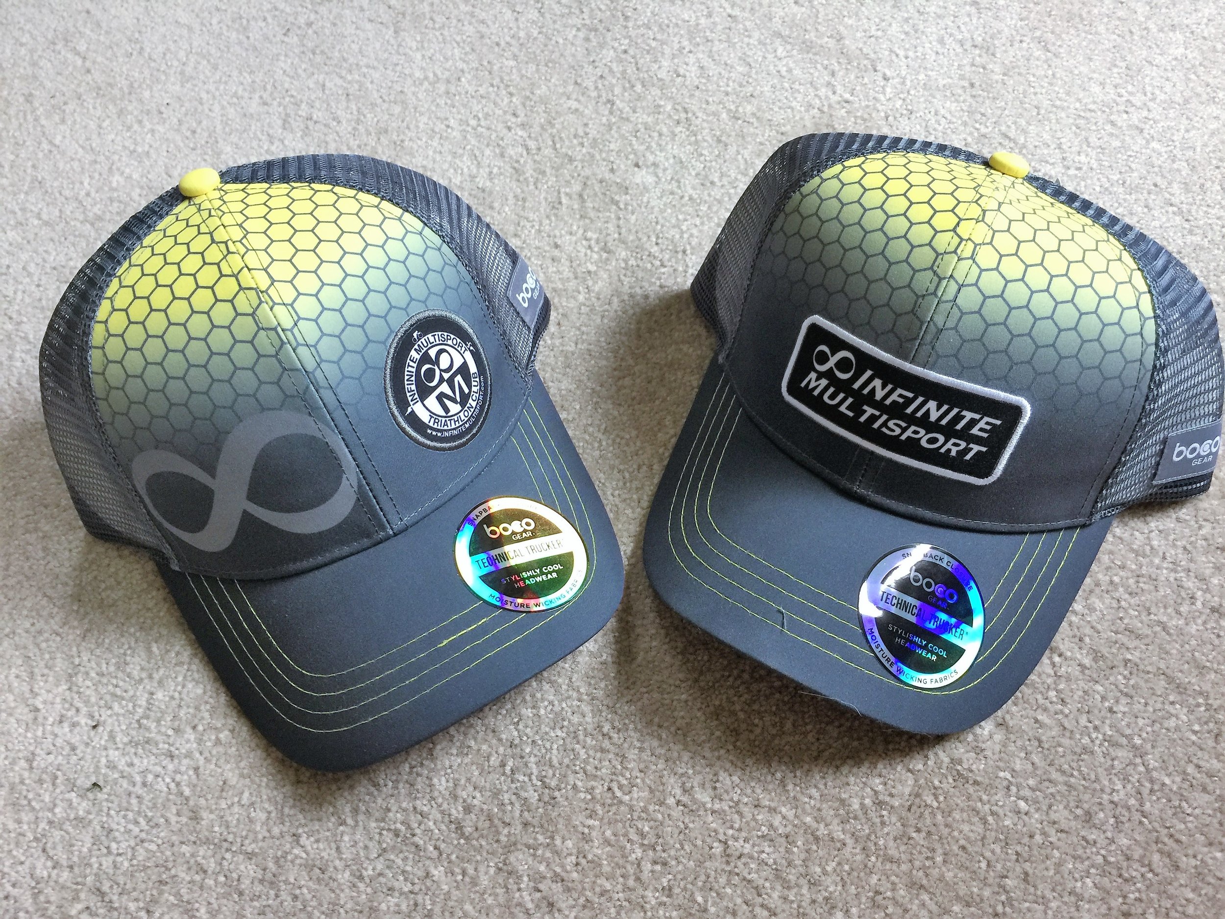 triathlon trucker hat