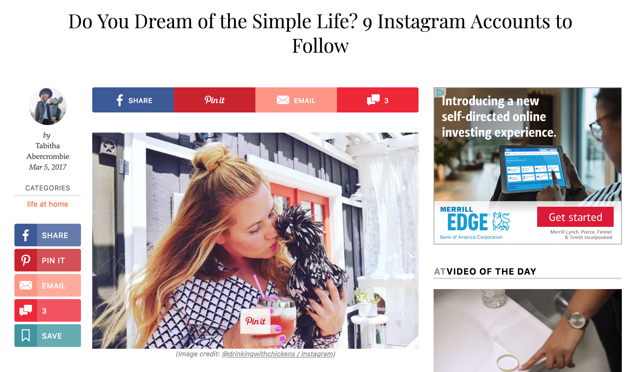 ApartmentTherapy.com您梦Dream以求的简单吗?要关注的9个Instagram帐户|点击这里阅读...