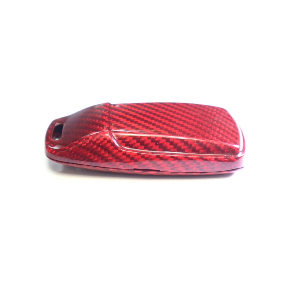 Carbon Look Auto Schlüssel Cover für Audi A4 S4 RS4 A5 S5 RS5 Q5 rot, 49,90  €