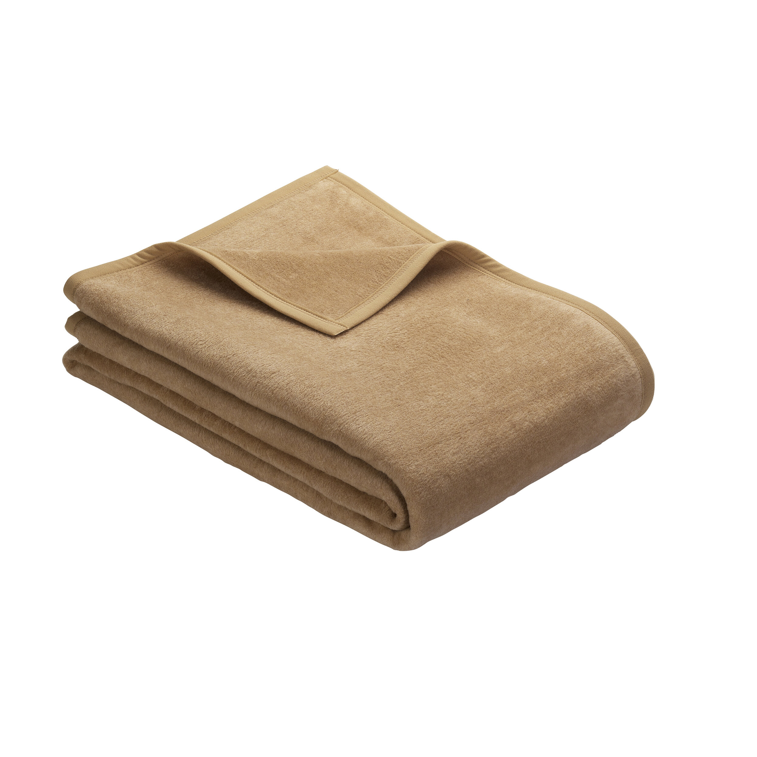 IBENA Plush Solid Color Cotton Blend Throw Blanket Porto Burnt Orange IBENA Plush Solid Color Cotton Blend Throw Blanket Porto Burnt Orange