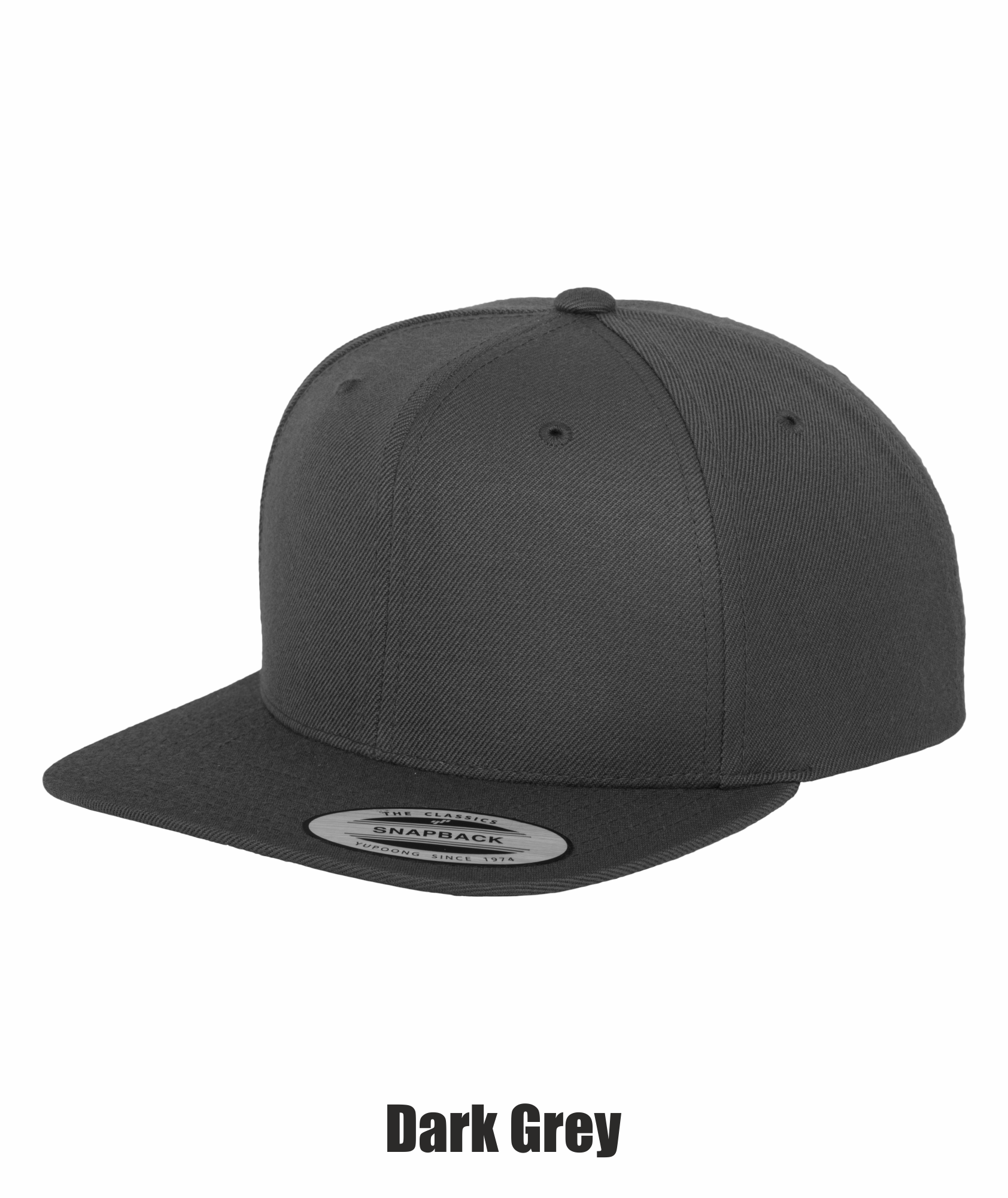 yupoong black snapback