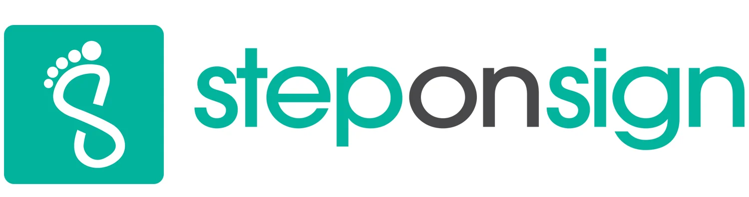 Step Logo Step Further Text Logo Step
