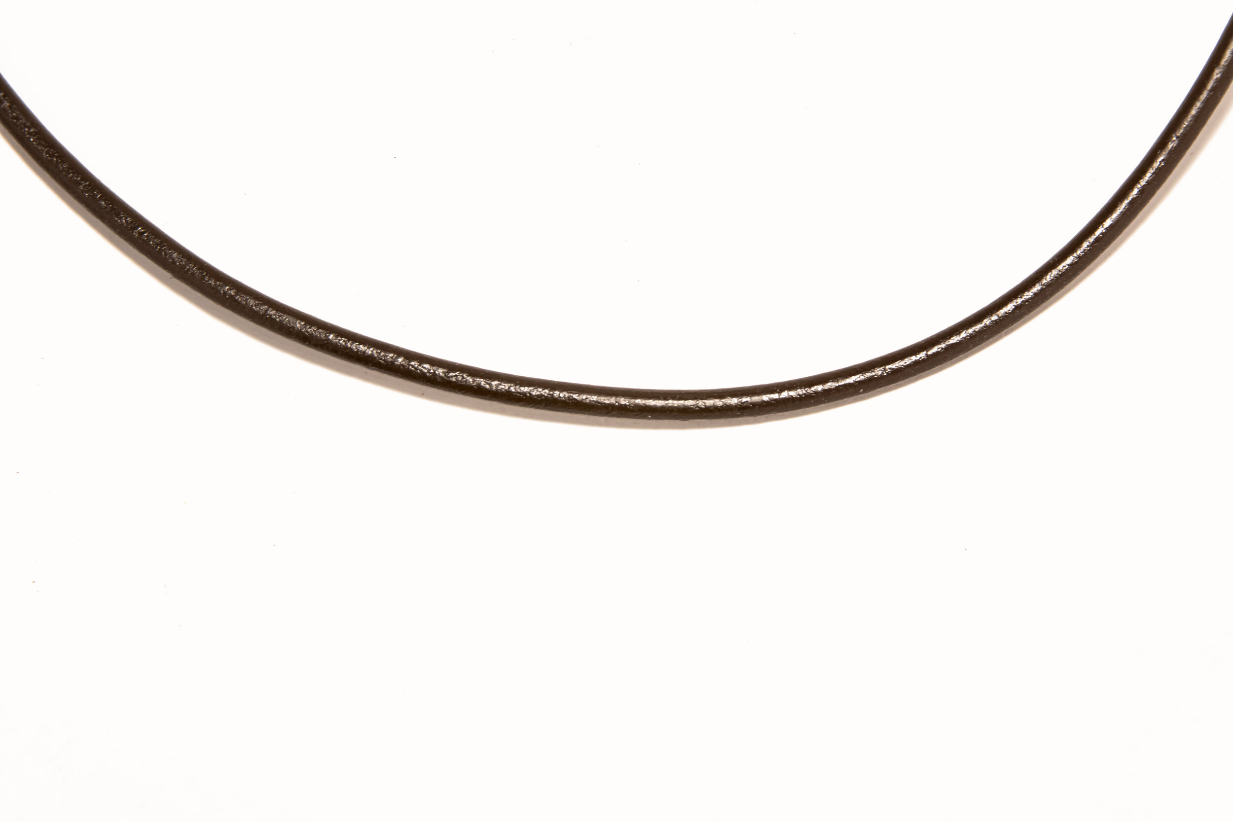 Leather Cord Necklace - 4mm Thick at Various Lengths