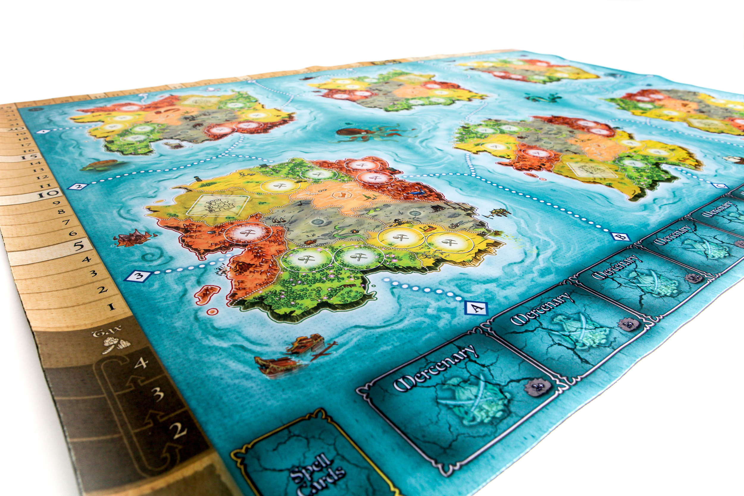 Heroes Of Land Air Sea Oversized Neoprene Play Mat Gamelyn Games