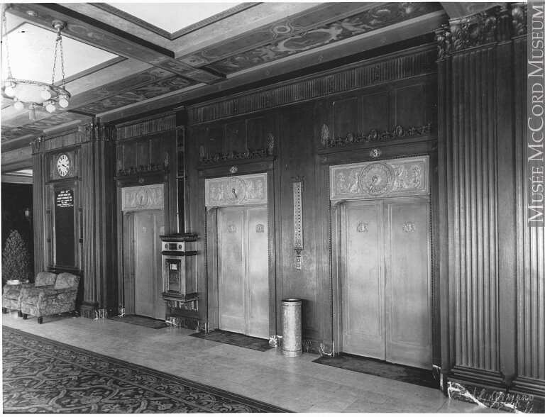 魁北克市魁北克市,Frontenac城堡,电梯,1925年