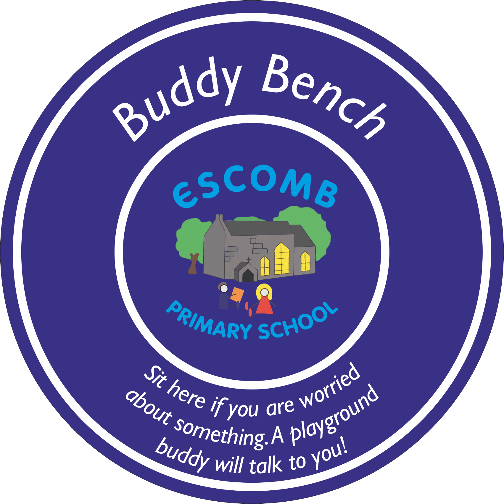 Schoolsigns4u Buddy Bench Sign