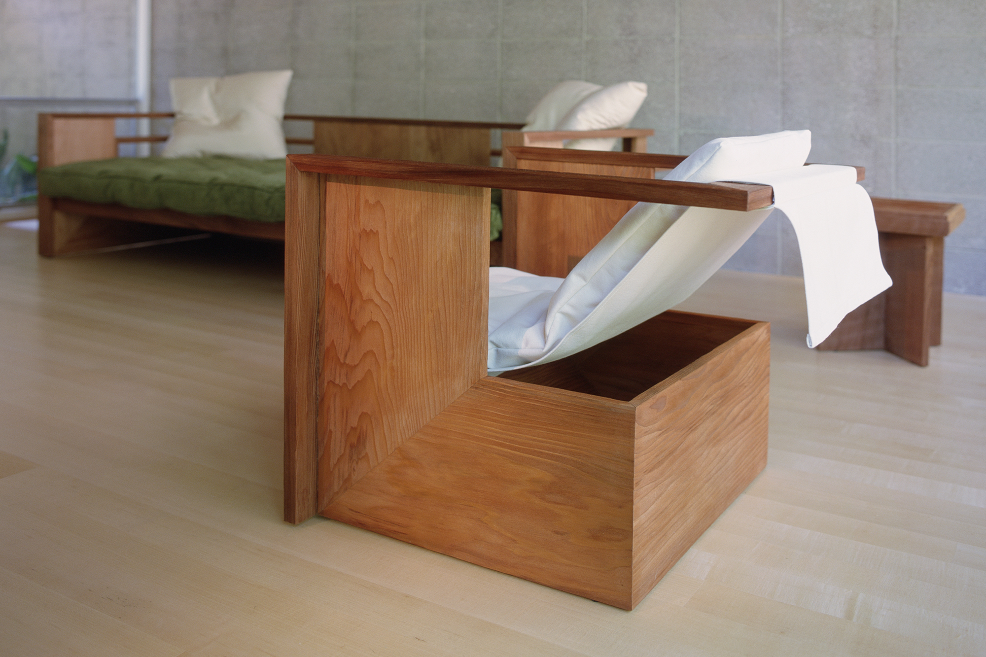 R M Schindler Sling Chair Marmol Radziner Furniture