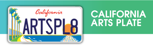 CALIFORNIA ARTS PLATE