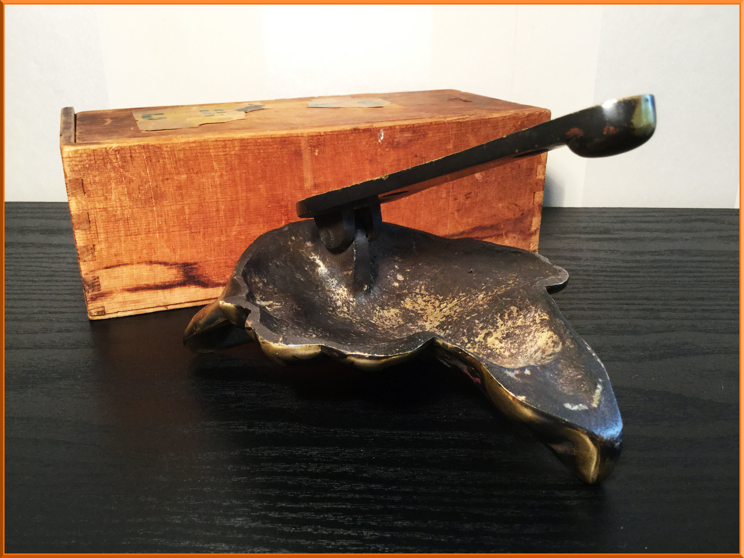 Brass Wolf Head Door Knocker C 1960 S Sirtorial Vintage