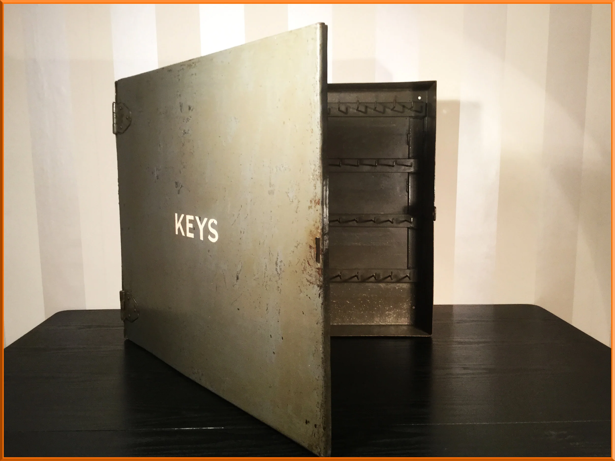 Large Industrial Key Cabinet 1950 S Sirtorial Vintage