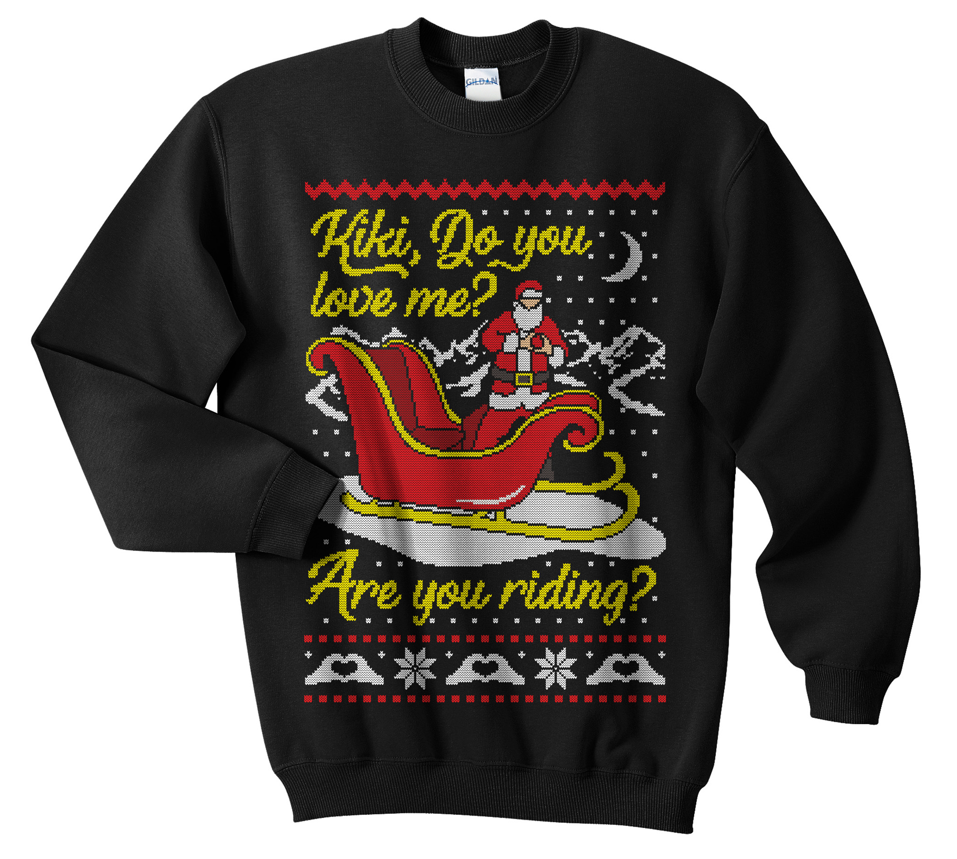 santa do you love me sweater