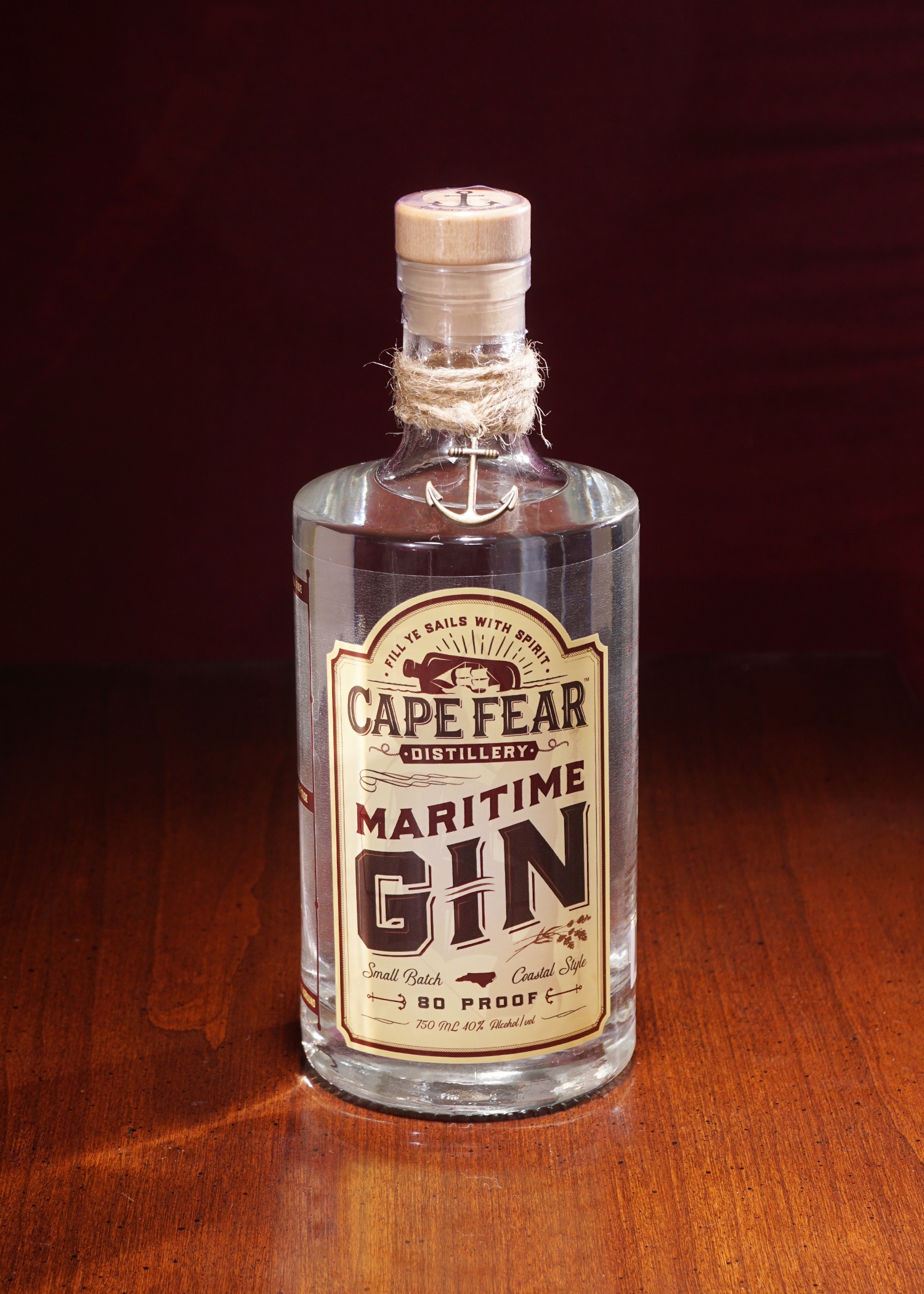 Cape Fear Distiller’s “Maritime Gin” is available for purchase at the distillery and will be available in ABC stores soon. Tours at Cape Fear Distillery are $5 and include a free gin tasting.