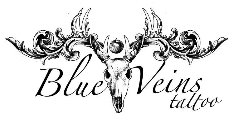 Blue Veins Tattoo