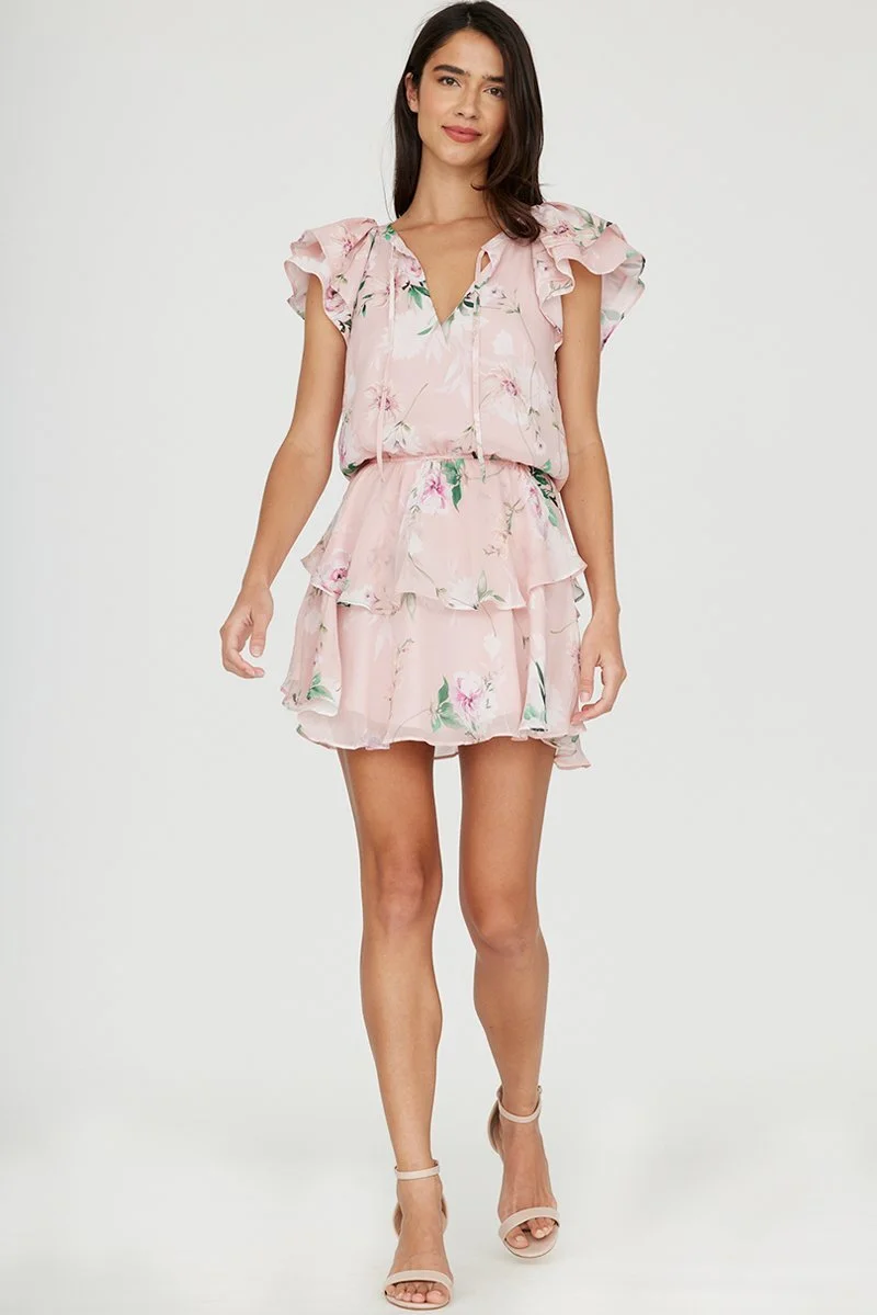 YUMI KIM - BETTY FLORAL DRESS — L 