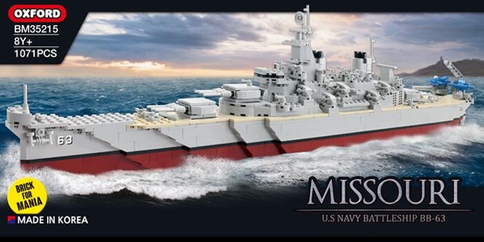 RS3502 Missouri US Battleship Bb-63 From Japan 4ck for sale online 