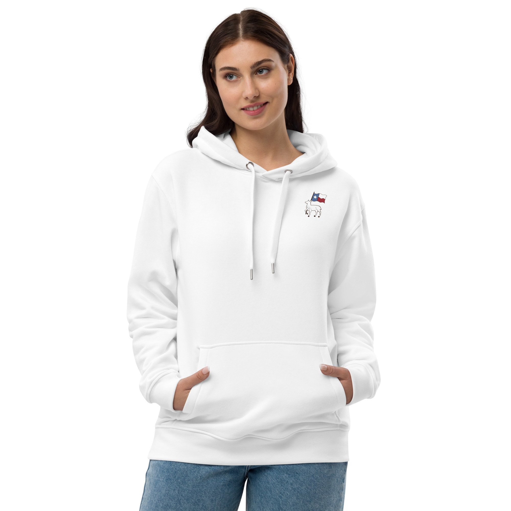 Mouton's Logo Premium Eco Hoodie — Mouton's Bistro