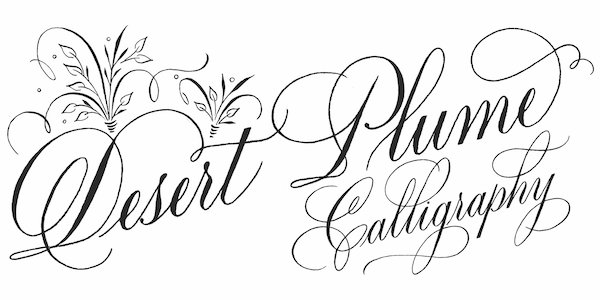 Desert Plume Calligraphy & Engraving