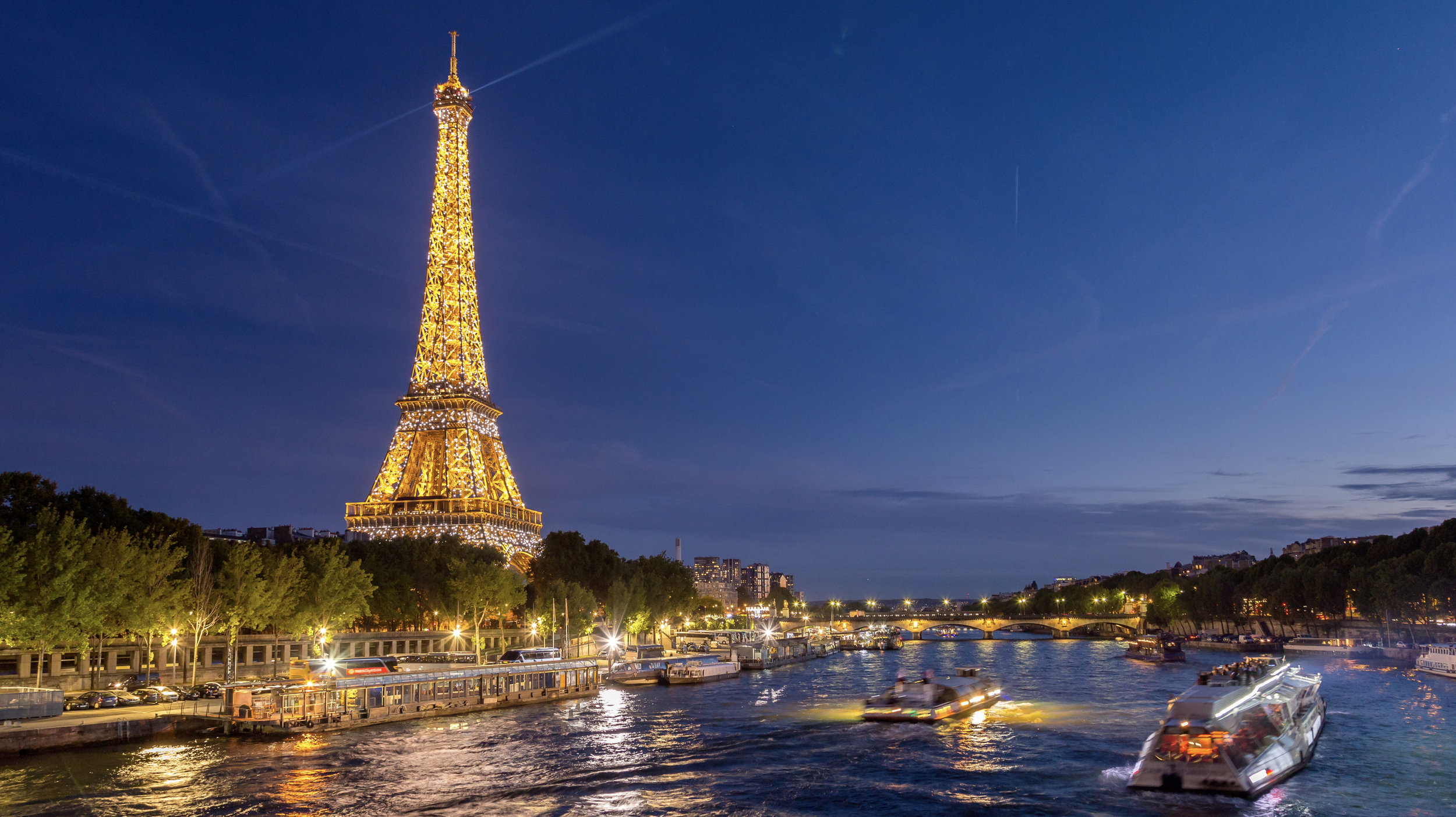 Hd Paris Eiffel Tower And Seine River At Dusk Emeric S Timelapse