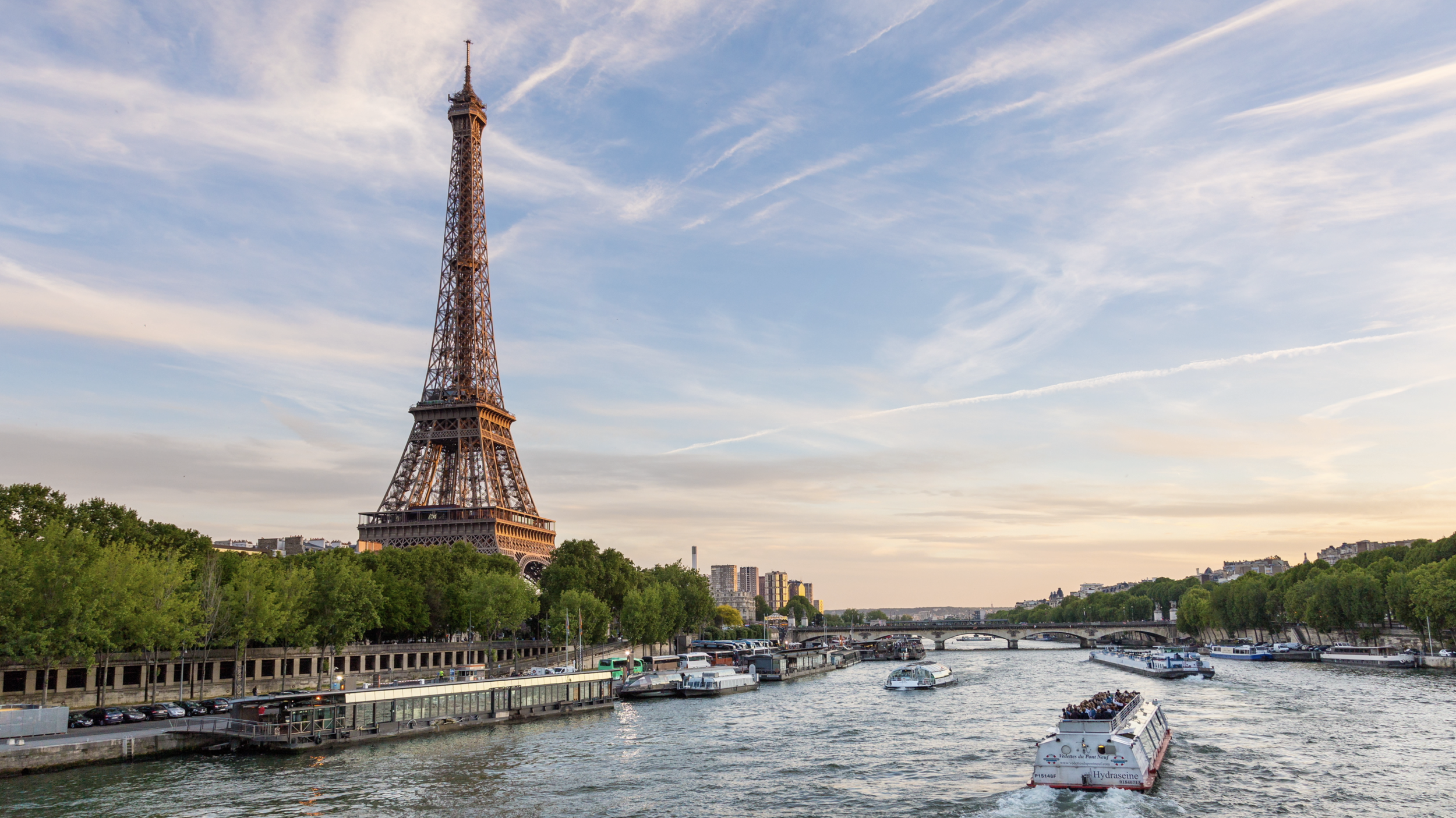 4k Paris Eiffel Tower And Seine River Before Sunset Emeric S Timelapse