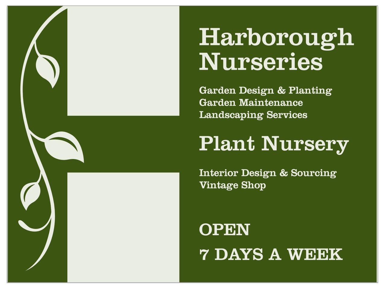  Harborough Nurseries