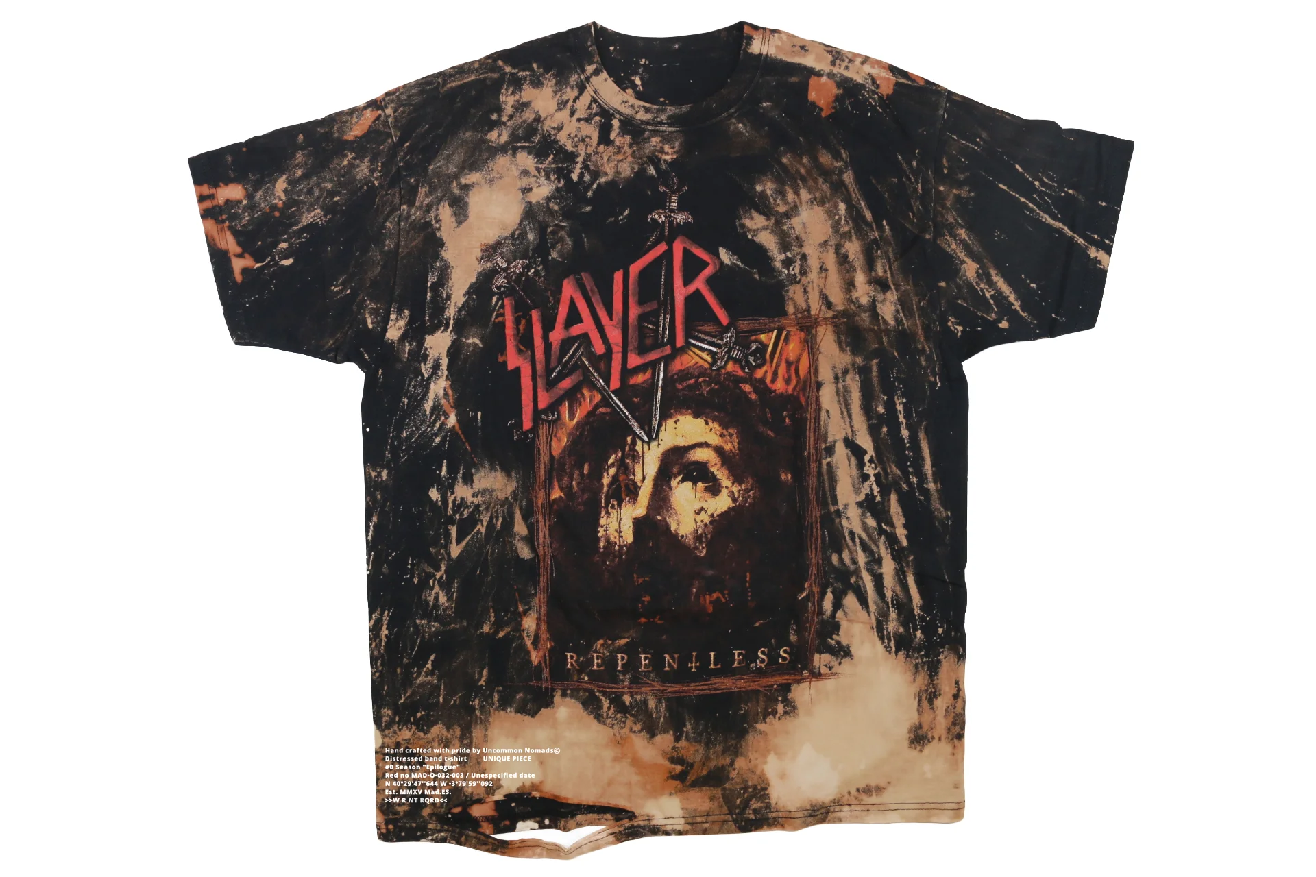distressed vintage band tees