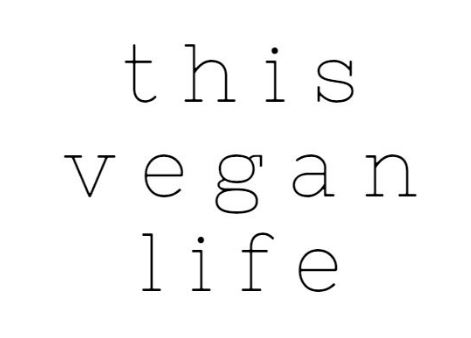 this vegan life