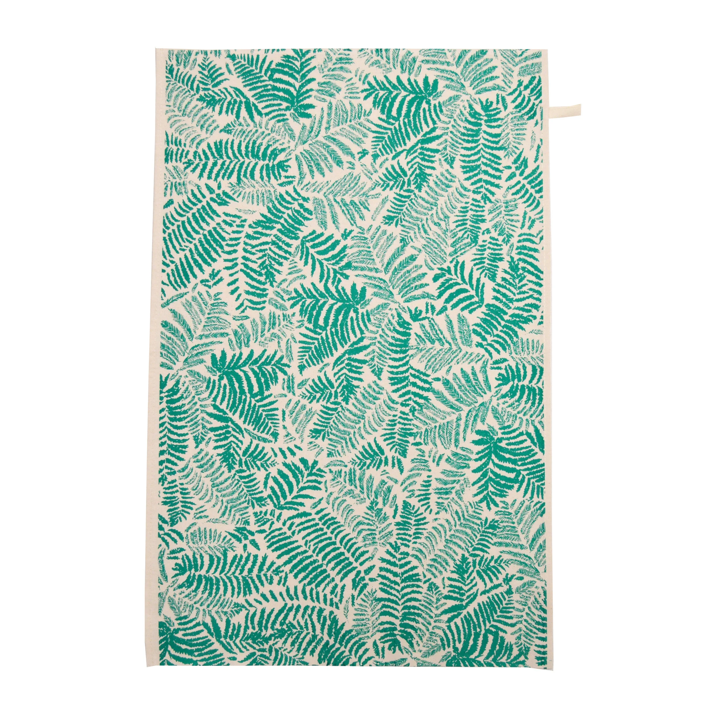 Tropical Leaf Print Tea Towel Lara Gorlach Home And Lifestyle