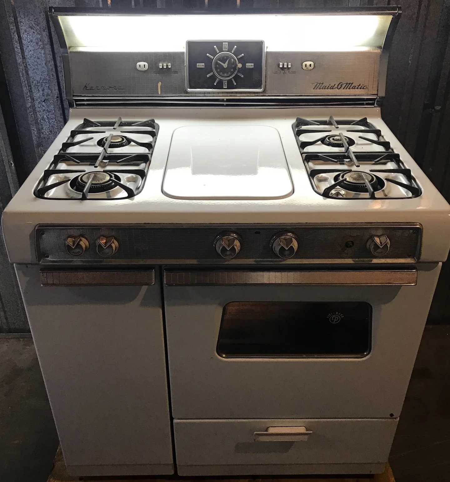 Blythe 35 5 Kenmore Maid O Matic Retro Stove Gas Works
