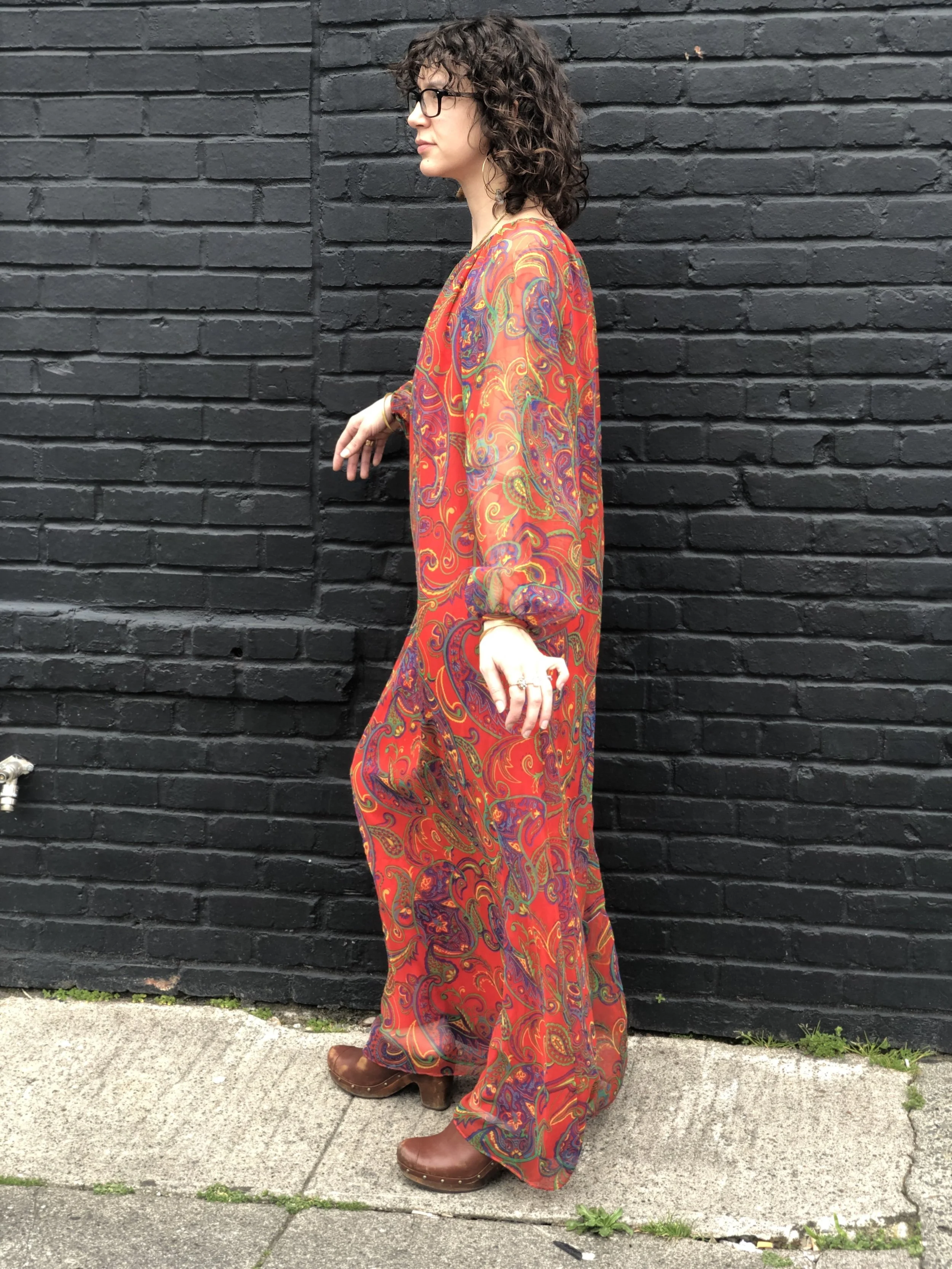psychedelic kaftan